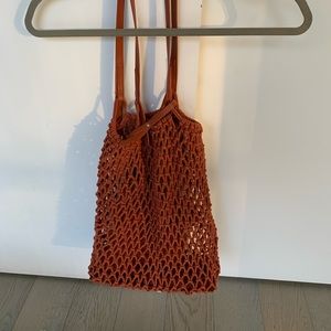 Zara Mesh Tote Bag with Insert